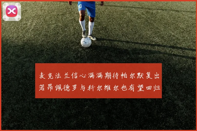 麦克法兰信心满满期待帕尔默复出若昂佩德罗与科尔维尔也有望回归